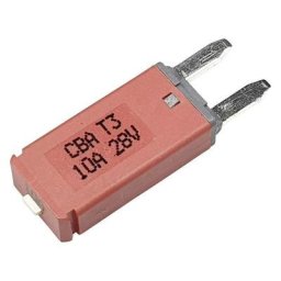 Hansor Circuit Breaker Mini, type 3. Manual Reset, 10A CBA3 Series 10A Disjoncteur pour fusible