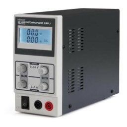 Alimentation de laboratoire à découpage 0-30 vcc / 0-3 a max / avec afficheur lcd