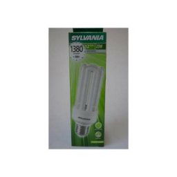 Ampoule fluocompacte ø 49x154mm culot E27 23W 4000K 1380lm 230V non-dimmable Mini-Lynx Home Sylvania