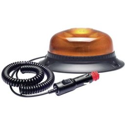 Gyrophare led Mini rkl Magnet 20302 12 v/dc, 24 v/dc pied magnétique, montage par vissage orange