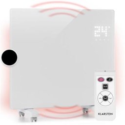 Klarstein - Bornholm Single Radiateur à convection 500W 1000W - blsnc - Blanc