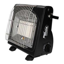 Chauffage à gaz portable 1700W Piezo 2en1 Réchaud ALPEN Camping Basses températures