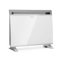 Gotland Radiateur convecteur sur pied 600W 900w 1500 W panneau verre - - Blanc