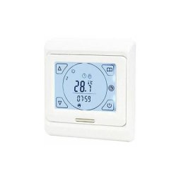 Thermostat Chauffage au Sol Electrique Programmable 16A avec Sonde, Numérique Thermostat d'ambiance