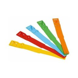 Bracelet plastique jaune