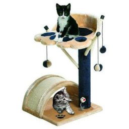 Arbre a chat viva 3, taille 36 x 36 cm hauteur 54 cm, couleur beige. Flamingo Pet Products Beige