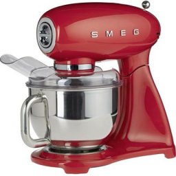 Smeg - Mixeur/mélangeur de pâte SMF03RDEU Rouge 800 w 4,8 l