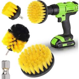 3x set brosse de nettoyage brosse fixation brosse fixation pour perceuse tournevis sans fil