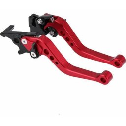 2pcs Leviers D'embrayage, Embrayage De Frein Maître-Cylindre Leviers de Freins Moto 7/8' Poignée