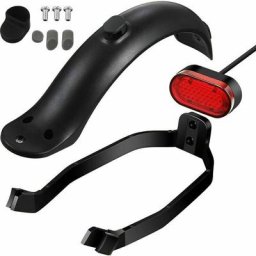 Lot de 2 supports de garde-boue arrière et support de feu arrière pour Xiaomi M365/M365 Pro Scooter