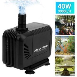 Pompe de fontaine Mini Pompe à eau Pompe submersible 40W 3000L/H ultra-silencieuse fontaine à