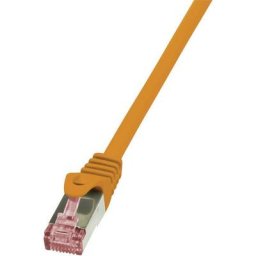Logilink - Câble réseau RJ45 cat 6 s / ftp 2 connecteurs RJ45 - 0,50 m - Orange - CQ2028S V961821