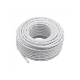 Cable antenne coaxial 17VATC blanc (couronne de 40m) intérieur classe a Telefunken