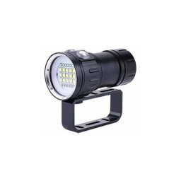 Lampe de Plongée Sous Marine IPX8 Etanche 18000LM Lampe Torche Sous l'Eau 80m Pour Photographie et