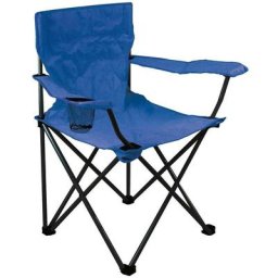 Fauteuil de camping pliant bleu - bleu