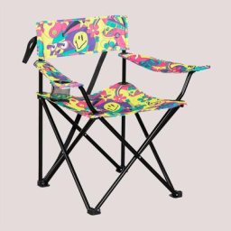 Sklum - Chaise Pliable de Camping Leslie Multicolore Fresh - Multicolore Fresh