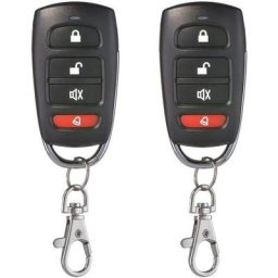 2 pièces de clé de porte de garage électrique télécommande sans fil copie universelle 433 paire de