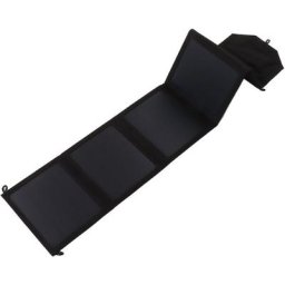 Kit de panneau solaire pliant en silicone monocristallin Chargeur usb Power Bank pour Camping en