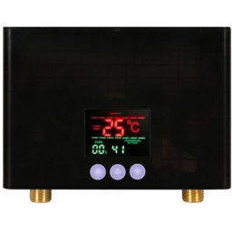 Decdeal - Chauffe-eau électrique instantané commande tactile + télécommande grand écran couleur