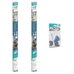 Nordlinger - omur Kit complet de pose parquet au mur 6m2 - Comprend 2 combopack et 1 kit