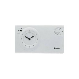 Thermostat à horloge ram 722 blanc 24h/7 programme hebdomadaire 230 v - Theben