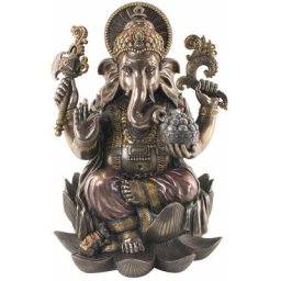 Figure de figurines de Bouddha Ganesha Buddhas Dorado 38x40x54cm 61786 - Dorado - Signes Grimalt