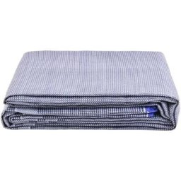 Elegant-Stil Tapis de tente 650x300 cm Bleu,pour Salon/Jardin,Montage facile,6,25 Kg