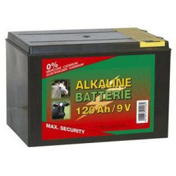 Pile Alcaline 9V 120Ah petit boîtier