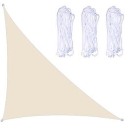 Voile de parasol à angle droit en tissu Oxford, coupe-vent, résistant aux uv, résistant à la