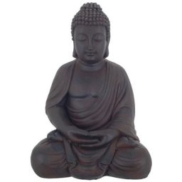 Figure de figurines de Bouddha Orange Buddhas 27x34x48cm 58876 - Naranja - Signes Grimalt