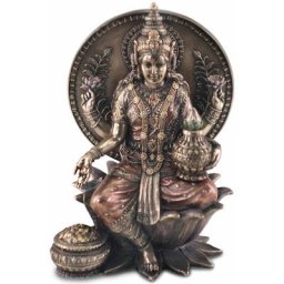 Figure de figurines de Bouddha Lakshmi Golden Buddhas 11x15x20cm 57856 - Dorado - Signes Grimalt