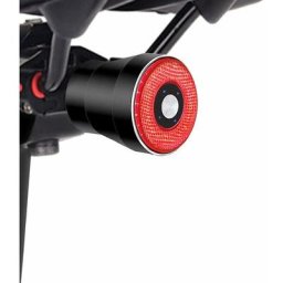 Feu arrière de vélo Intelligents, Induction de Freinage usb Rechargeable,IPx6 Etanche,Eclairage