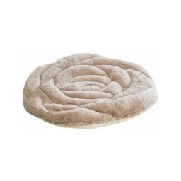 Live House - Coussin de siège épais en forme de fleur rose Canapé brun clair confortable Chambre à
