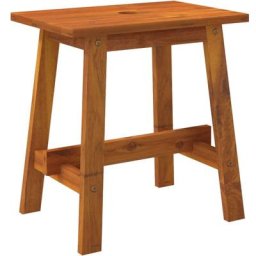 Tabouret 45x29x45 cm Rectangulaire Bois d'acacia solide Vidaxl n/a