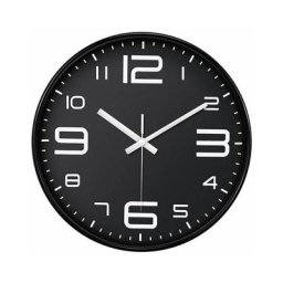 Horloge Pendule Murale Style Vintage 12 Pouces Noir 1 Piècesalon Chambre