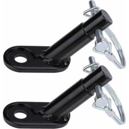 2 pcs Attelage de Remorque de Vélo, Attelage de Remorque de Vélo en Adaptateur, Coupleur de