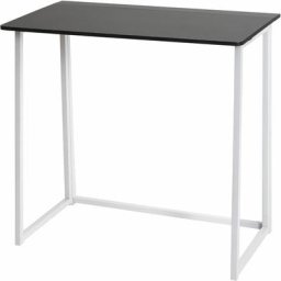 Bureau HHG 558 pliable, table console pliante table d'ordinateur portable table de rangement,