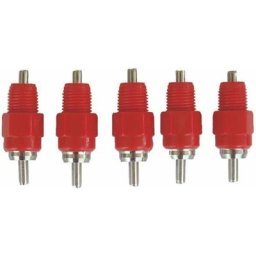 5 Pcs Eau Tetine Poulet Alimentateur Fournitures de Volaille Poule Vis dans le style