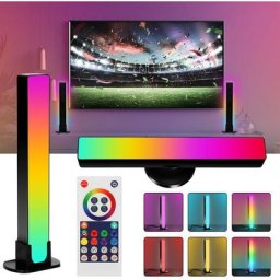 Smart led Lampe, Lampe Connectée avec 16 Modes Dynamiques et Modes de Synchronisation de la