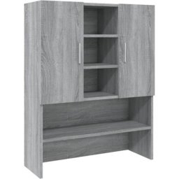 Vidaxl - Meuble pour machine à laver Sonoma gris 70,5x25,5x90 cm Sonoma gris