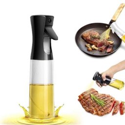 Bouteille de pulvérisation d'huile de cuisine pulvérisateur d'acide d'olive pour la cuisson au