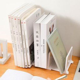 Support de serre-livres Durable organisateur de bureau bouchon de livre antidérapant pour étagères