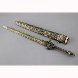 Armes antiques épée d'empereur échelle 1/6 modèles d'accessoires de poupées Collection pour
