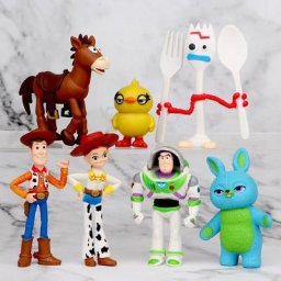 Décoration de gâteau Toy Story Buzz Lightyear figurines d'action Woody décoration de gâteau de
