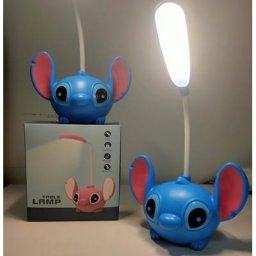 Disney-Veilleuse LED Stitch pour enfants lampe Anime figurine d'action protection des yeux