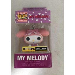 FUNKO POP-Porte-clés chaîne rose MY Melody continent figurine en PVC modèle de collection jouets