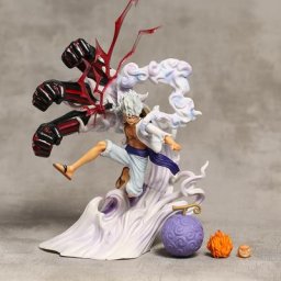 Figurine en PVC One Piece Gear 5 Dieu du Soleil Luffy Intérieur a Statue Décoration Jouet