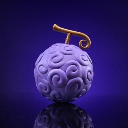 Collection de fruits en caoutchouc 6.5cm une pièce personnages de dessin animé Nika Luffy