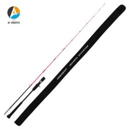 Slow Pitch Jigging Japon Fuji Parts 2 Sections Considérant le plus récent bateau Ocean Fishing