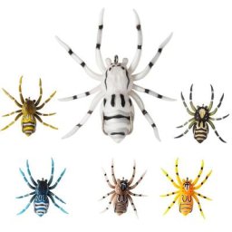 Appât souple flottant araignée leurres flottants bioniques appâts souples artificiels pour bar